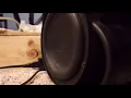 Bazooka Car Subwoofer Bass Test