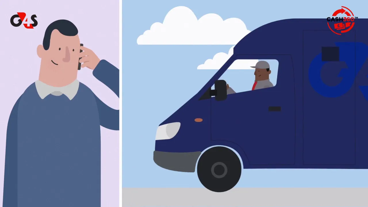 CASH360 B2B character animation video