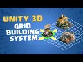 Unity 3D Grid Building System - Easy Tutorial 2025