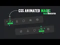 Animated Navigation Menu Indicator using Html CSS Javascript Magic Indicator KhansTutorials300