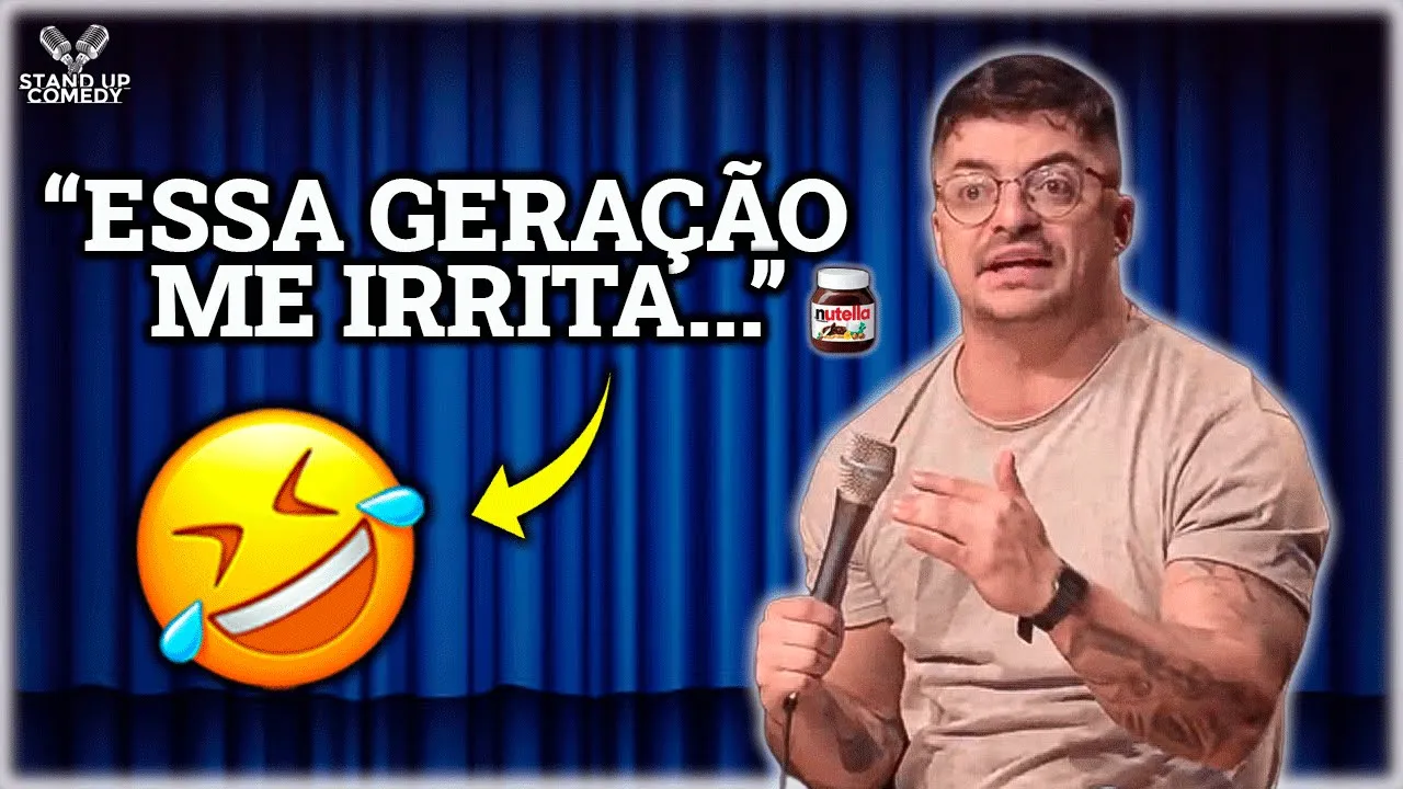 MÁRCIO DONATO - ESSA GERAÇÃO ME IRRITA kkkk' | STAND UP COMEDY