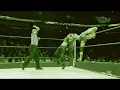 Lacey Evans - Corner Leg Guillotine Choke From Apron