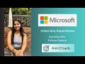 Microsoft Internship interview experience 2024 Software Engineer NIT Jalandhar Vanshika Saini