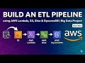 Build an ETL Pipeline using AWS Lambda S3 Glue AWS DynamoDB Big Data Project