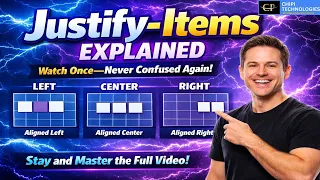 CSS Grid justify-items Tutorial Start End Center Stretch Explained-Session 6-ChiPi Technologies