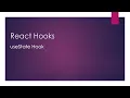 React Hooks Tutorial - 2