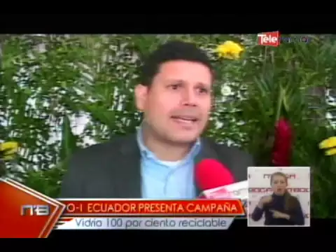 O-I Ecuador presenta campaña vidrio 100 por ciento reciclable
