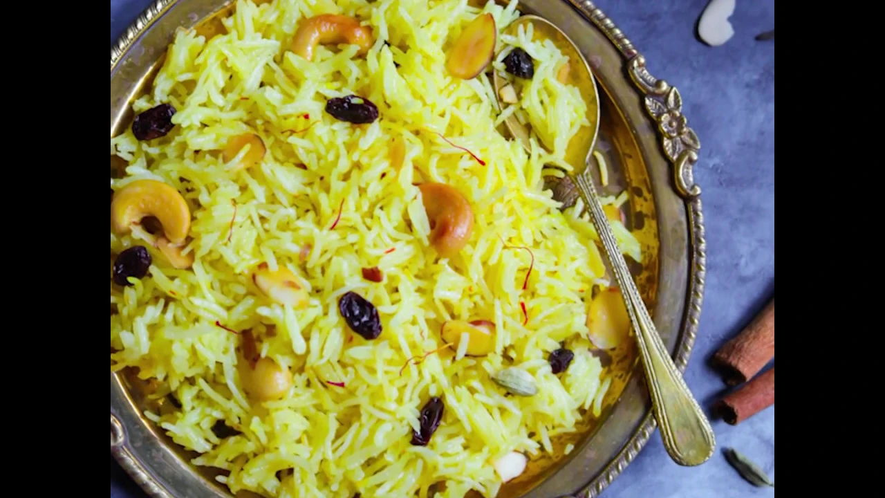 Zarda Sweet Rice / Meethe Chawal