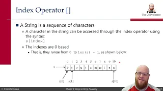 Chapter 8 String Processing in Python