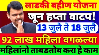 लाडक्या बहिणींनो, ताबडतोब हे 1 काम करा अन्यथा लाडकी बहीण योजनेचा जून चा आणि पुढील हप्ते मिळणार नाहीत
