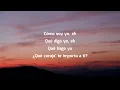 Bad Bunny - Caro (Letra/Lyrics)