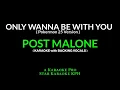 Post Malone - Only Wanna Be With You (Pokemon 25 Version) KARAOKE with BACKING VOCALS