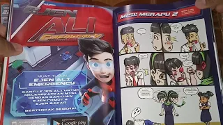 majalah komik ejen ali misi 24