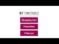 Enrolling in Courses - MyTimetable