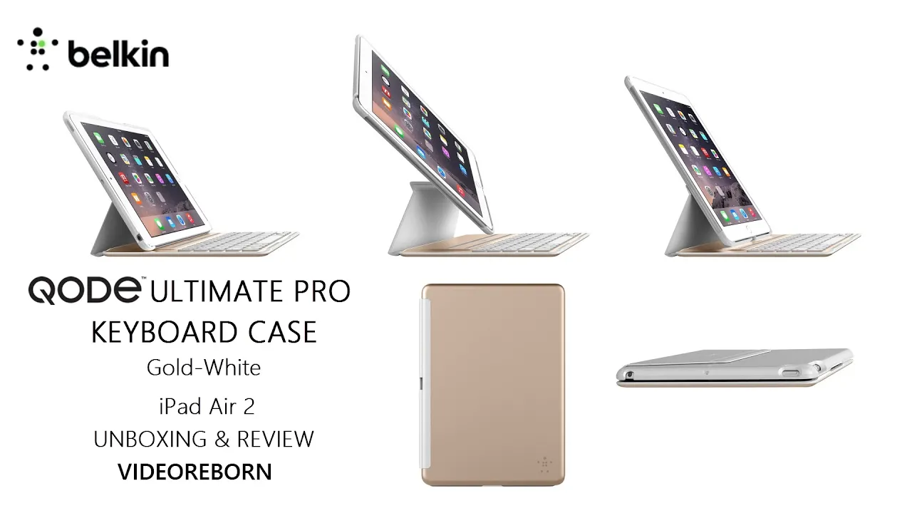 Belkin QODE Ultimate Pro Keyboard for iPad Air 2 Review