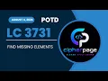 Leetcode 3731 Find Missing Elements Easy POTD August 4 2026