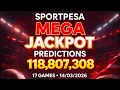 SportPesa Mega Jackpot Predictions KSh 118 807 308 17 Games Analysis 2026
