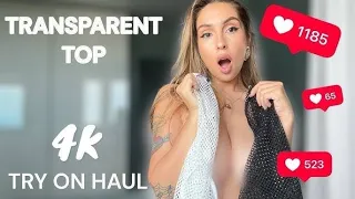See-Through Try On Haul | Try-On Haul At The Mall 2024 | Micro Bikini Try on haul