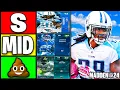 Ranking THE BEST RUNNING BACKS in Madden 24
