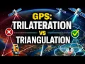 How GPS Calculates Your Position Trilateration Explained