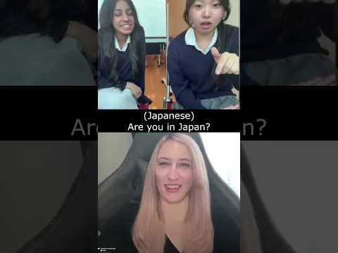 She had the Cutest Reaction when I Spoke Japanese