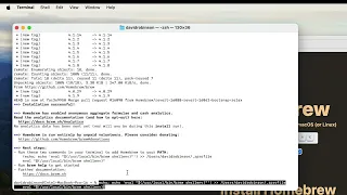 Install Brew on MacOS X Sonoma and latest Python3 - Screenshare