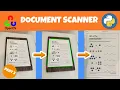 Image scanner using OpenCV python for kids part three Amazing Algorithm