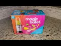 Magic Bullet unboxing and first reaction