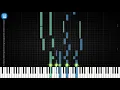 🎹 A Fateful Meeting (from King Kong), James Newton Howard, Synthesia Piano Tutorial