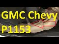 Causes and Fixes GMC Chevy P1153 Code HO2S Insufficient Switching Bank 2 Sensor 1