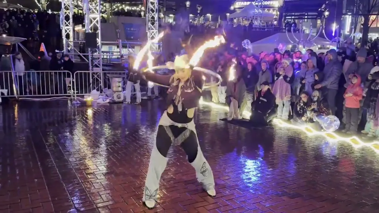 The Pyromancers at Portland Winter Light Festival