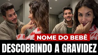 Arthur Aguiar descobre gravidez com Jheny Santucci