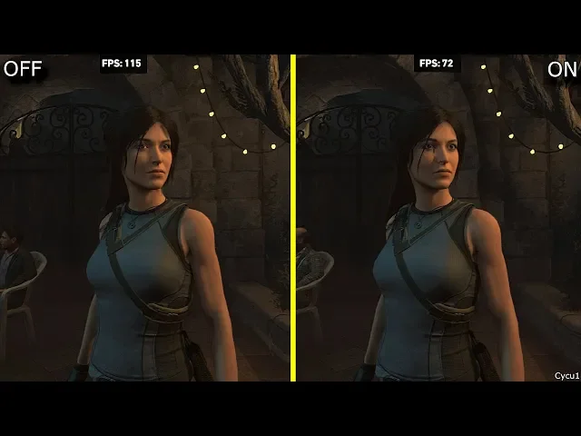 Shadow of the Tomb Raider Ray Tracing ON vs OFF RTX 2080 Ti Benchmark Frame-Rate  Test