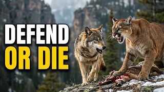 WILD ROCKIES | The Mountain Lion Every Predator Robs | Wildlife Documentary
