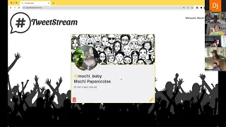 tweet stream demo