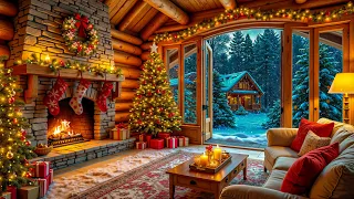 Traditional Christmas Music With Fireplace Cozy Christmas Music Instrumental Christmas Ambience 