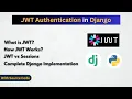 Secure Your Django App with JWT Authentication Register Login APIs