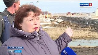Улицы, а также дворы многоквартирных домов утопают в талых водах