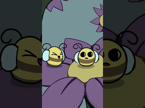 Bees singing animation