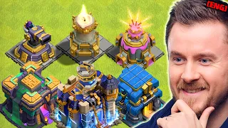 TOP Bases with Seasonal Defenses for CWL and Ranked for Town Hall 9 to 18