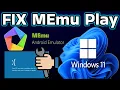 Download Lagu How To Fix MEmu Play | Crashing or Freezing in Windows 10/11