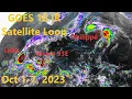 GOES 16 IR Satellite Loop for The Week of 1-7 Oct 2023