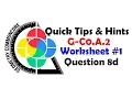 G-CO A 2 Worksheet - Hint