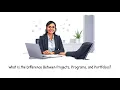 What Is the Difference Between Projects Programs and Portfolios ProjectSkillHub