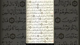 ماهر المعيقلي سورة الحجر مكتوبة صفحة 265 مصحف المدينة المنورة جودة عالية 