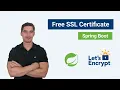 Spring Boot Install a free SSL certificate from Let s Encrypt