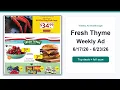Fresh Thyme Weekly Ad 26 - 26 Best Deals