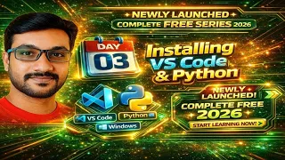 Playwright with Python From Scratch Installing Python and VS Code on Windows No Node js Required