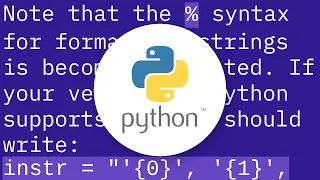 Python TypeError not enough arguments for format string