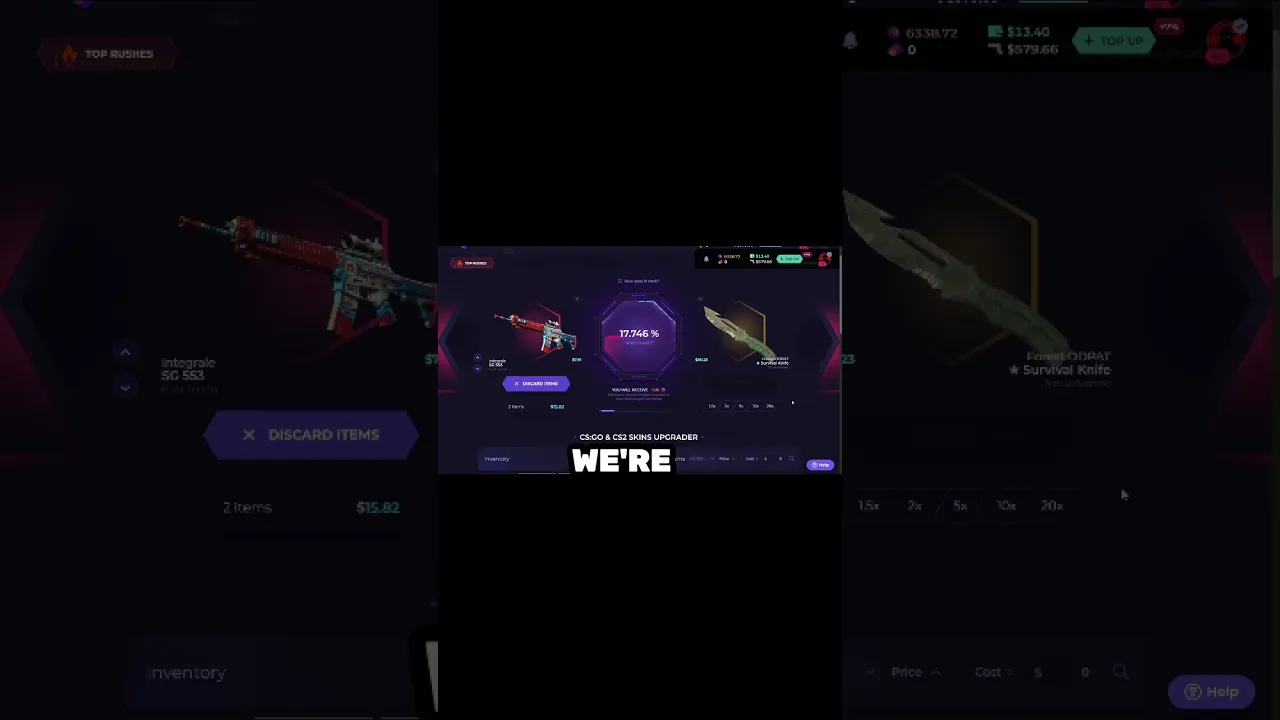KNIFE UPGRADE CHALLENGE